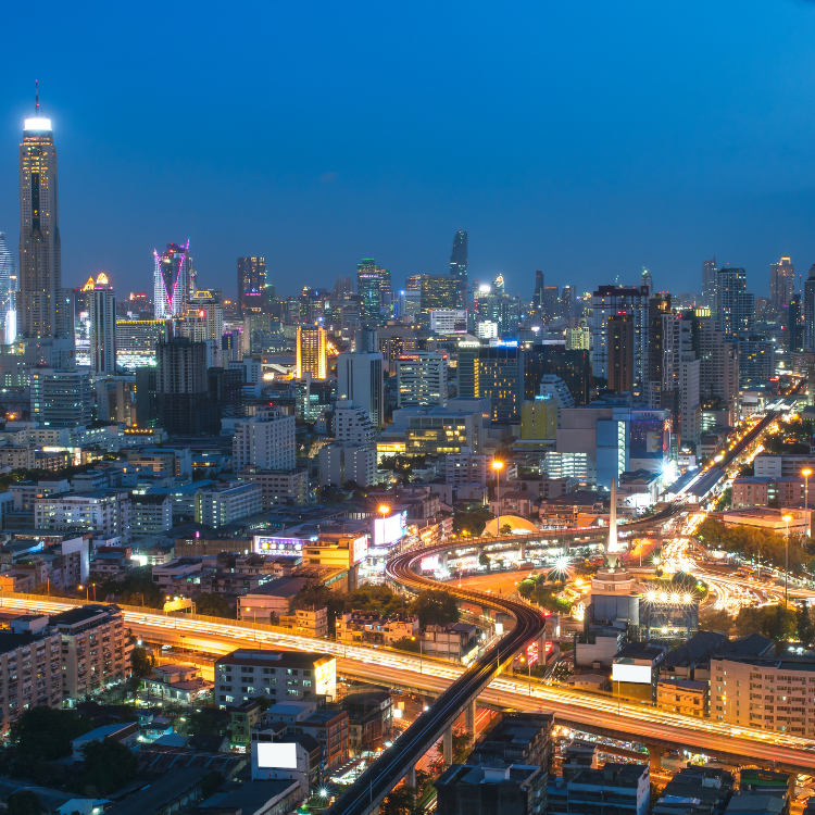 City Skyline at night