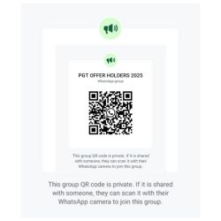 QR code for link to Economics 2025 entry WeChat group
