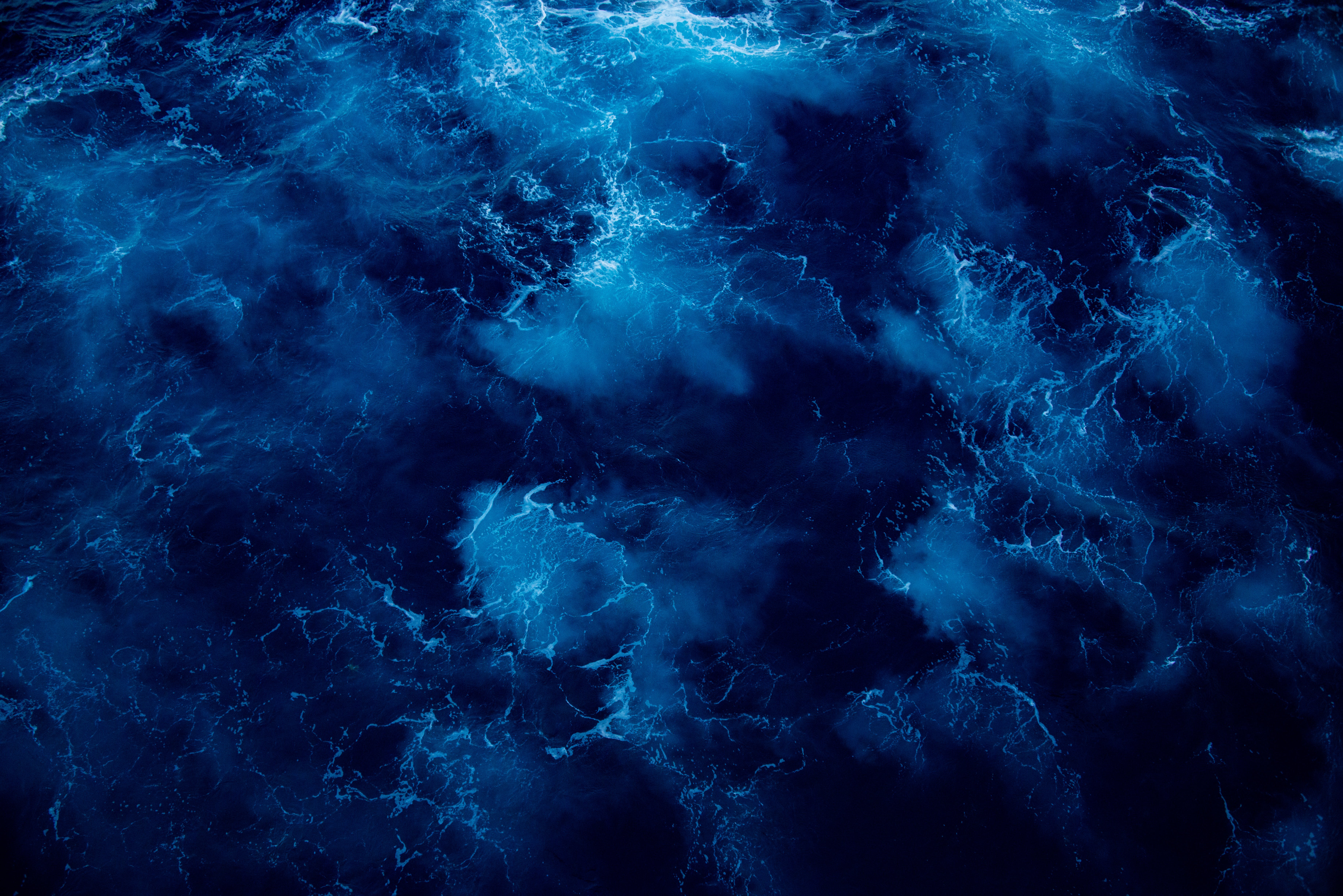 blue waves background