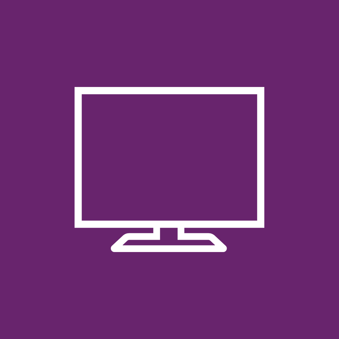 Computer screen icon