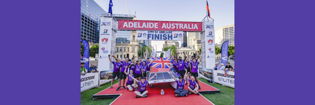 Durham Solar Car team in Australia