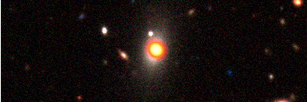 LOFAR Galaxy image, credit, L.K. Morabito; LOFAR Surveys & DESI Legacy Imaging Surveys