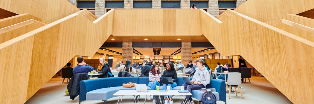 Students sitting at a table