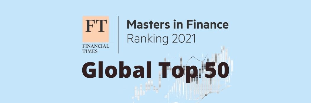Masters in Finance Ranking 2021, Global Top 50