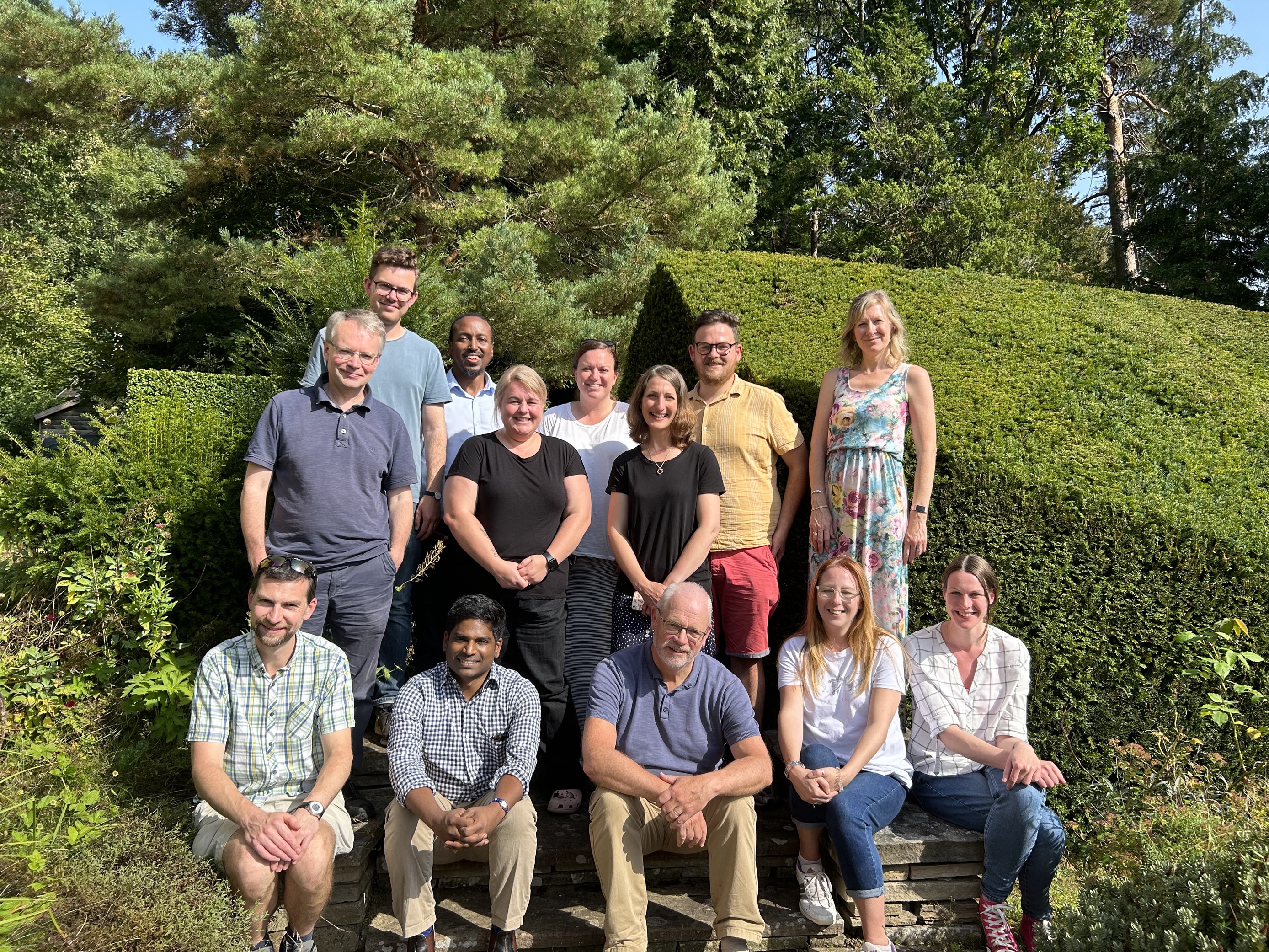 Cranmer staff outside