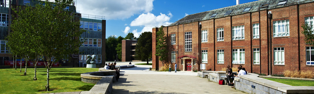 Exterior of the Dawson Building on the Durham University campus