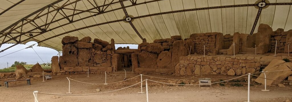 Hagar Qim ruins in Malta