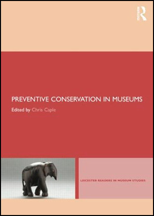 Book cover titled Preventative Conservation in Museums