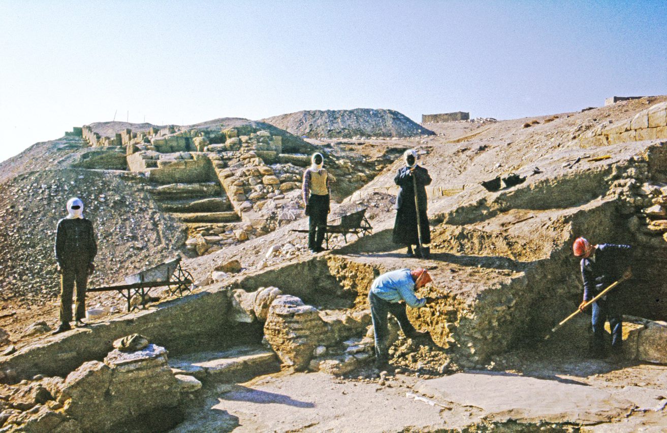 Dibsi Faraj excavations in progress