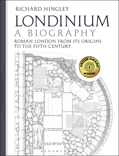 Book cover titled Londinium: a biography. Roman London from its origins to the fifth century