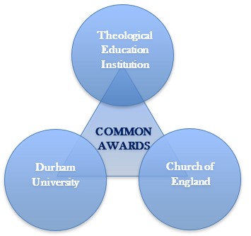 Three-way partnership diagram