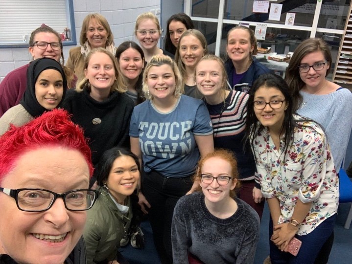 DUWIT - Durham University Women in Tech group photo
