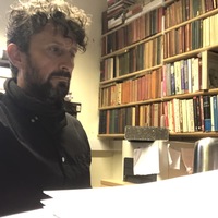 Man sitting at desk