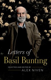 Cover of The Letters of Basil Bunting, edited by Alex Niven