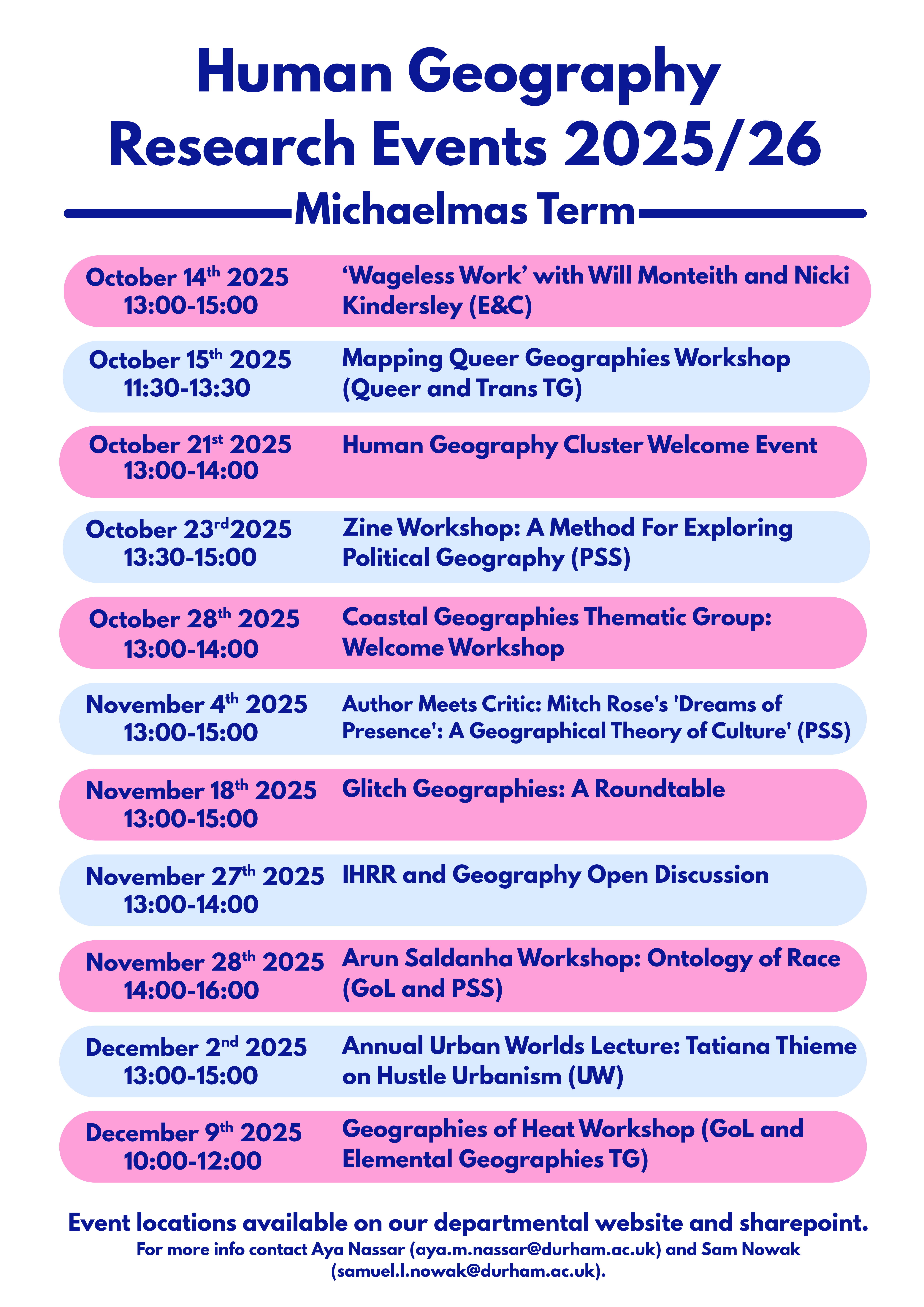 HG events