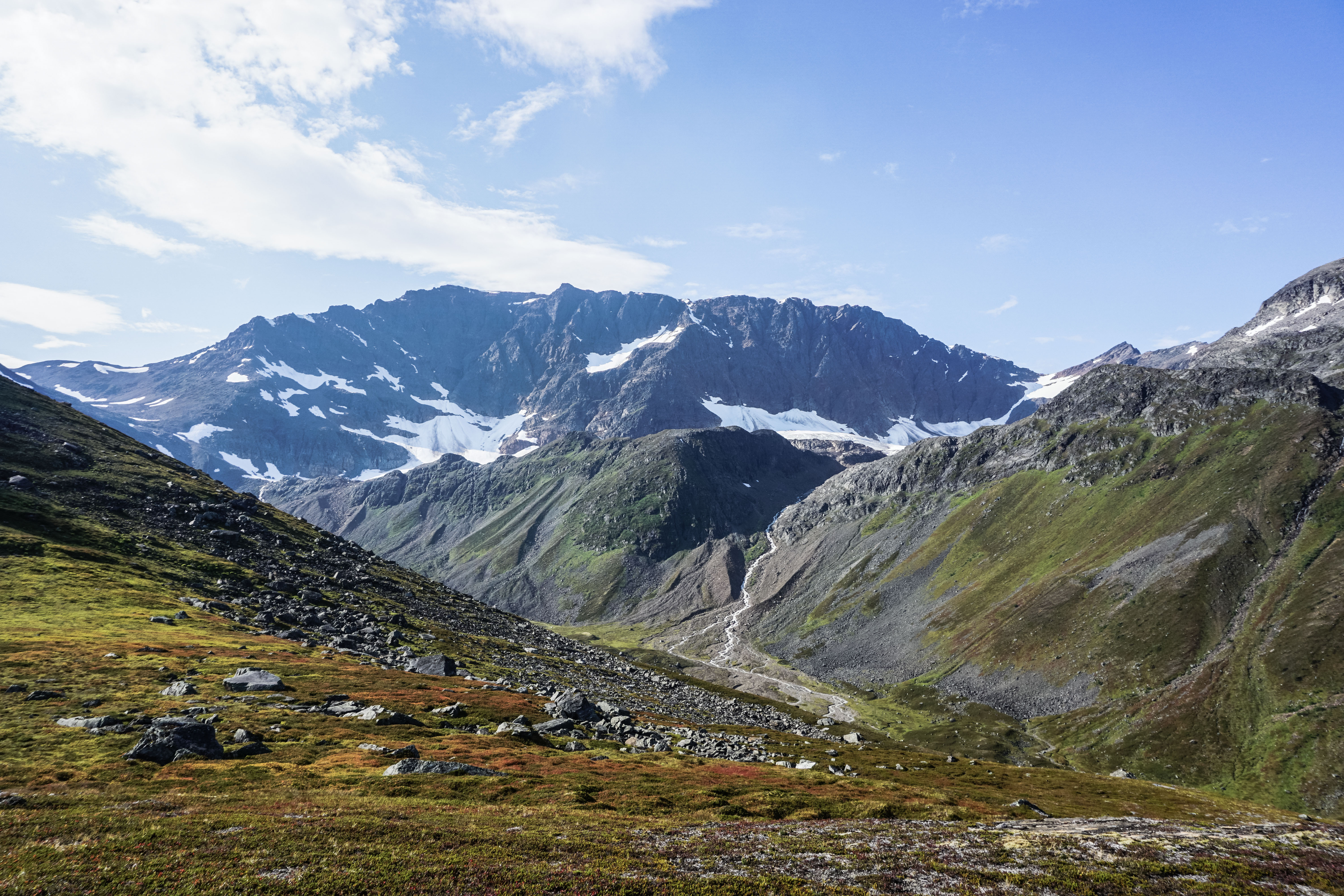 A glacier in Norway