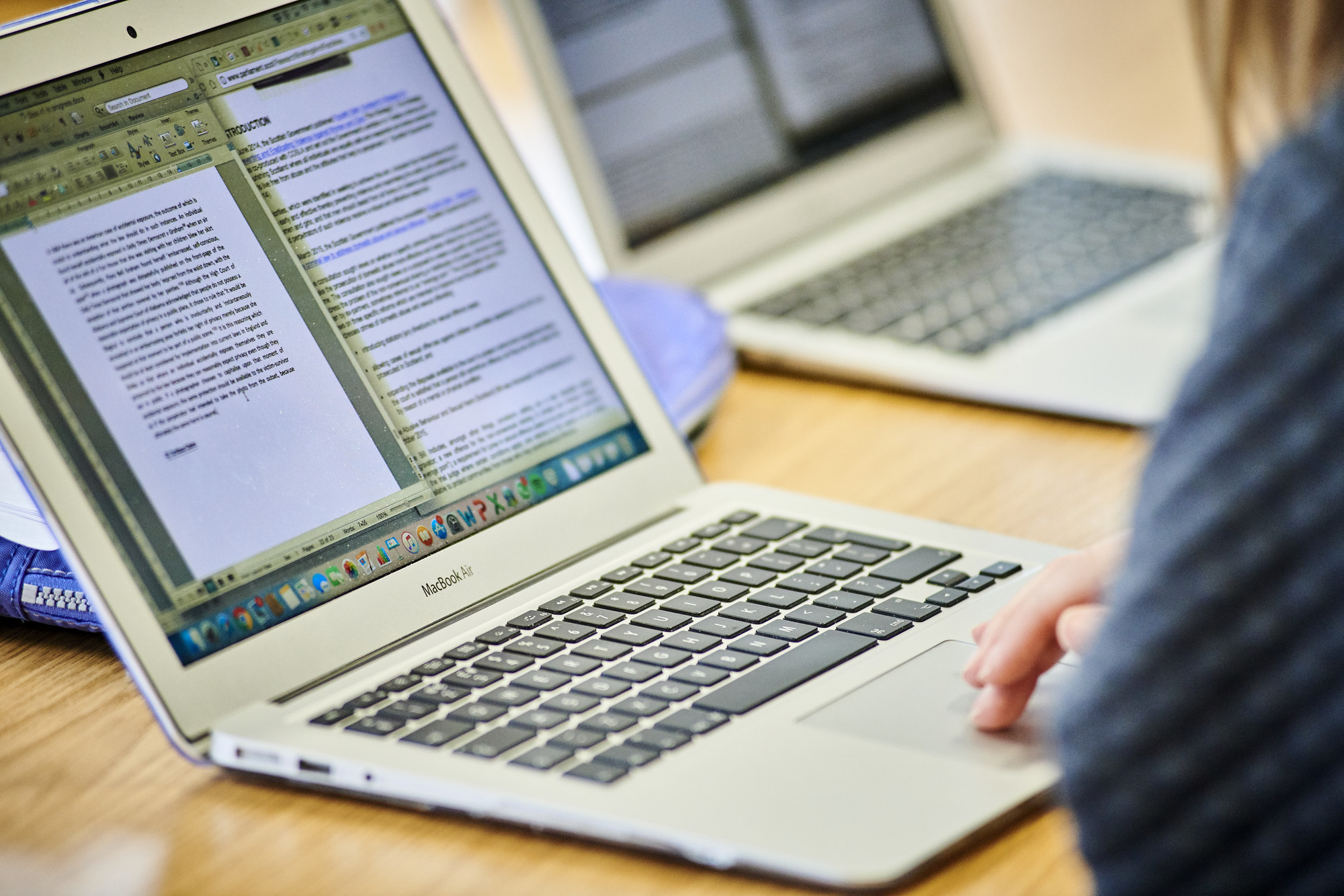 Close-up of a laptop