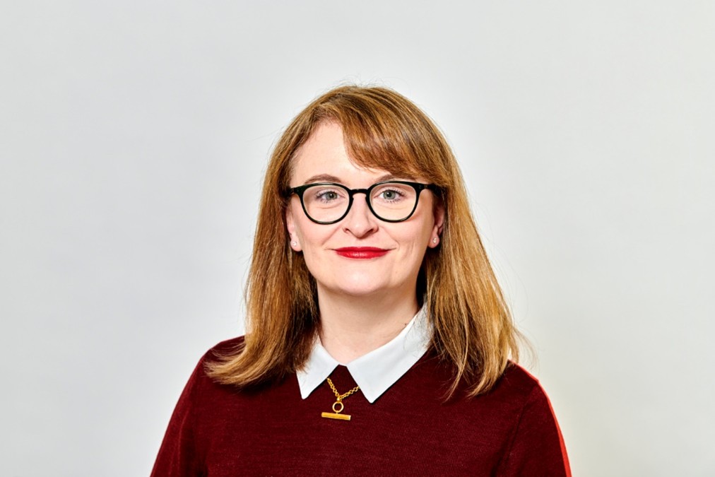 Dr Jane Rooney, smiling at the camera