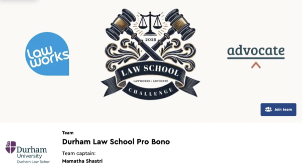 Durham Law School Pro Bono
