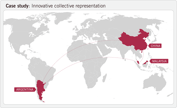 Innovative Collective Representation Map