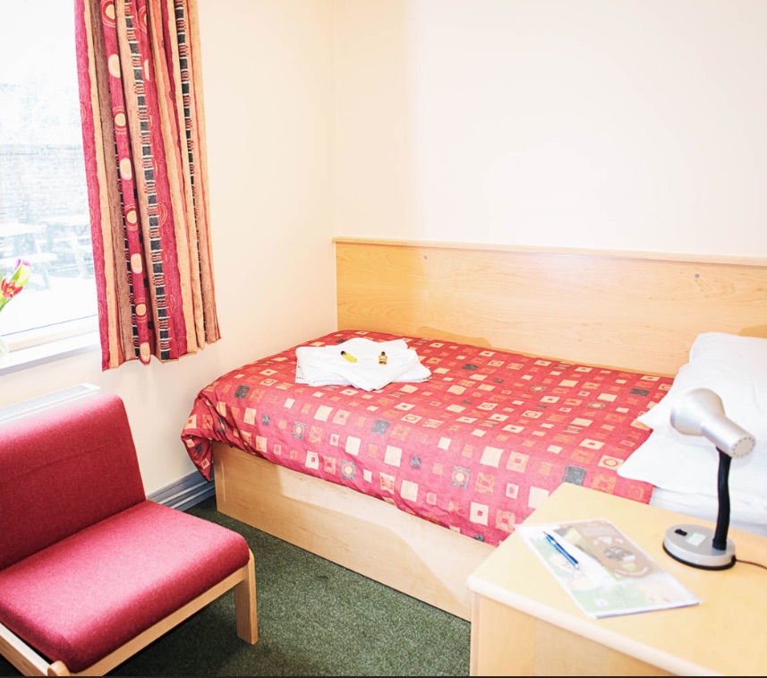 St Johns College typical bedroom