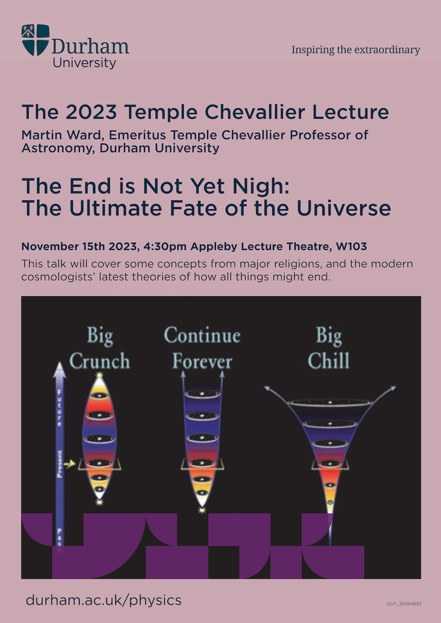 Temple Chevallier Lecture poster 2023