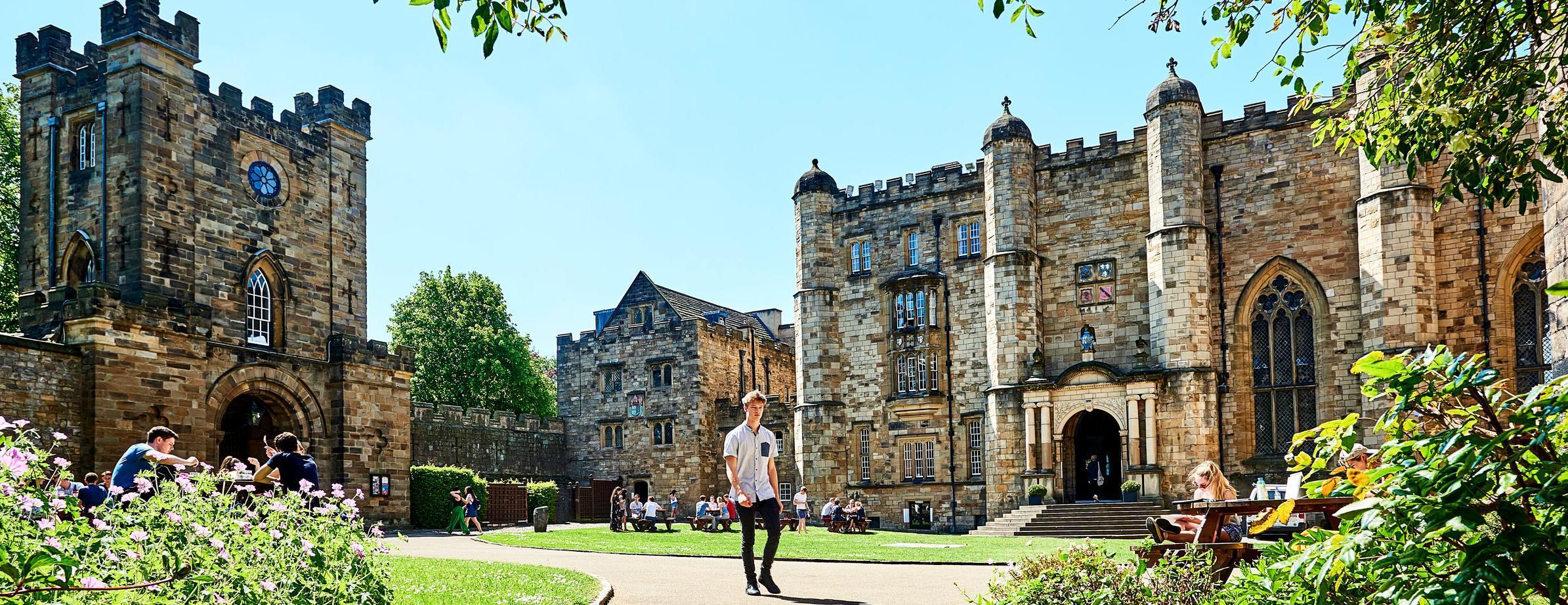 Durham Castle Courtyard