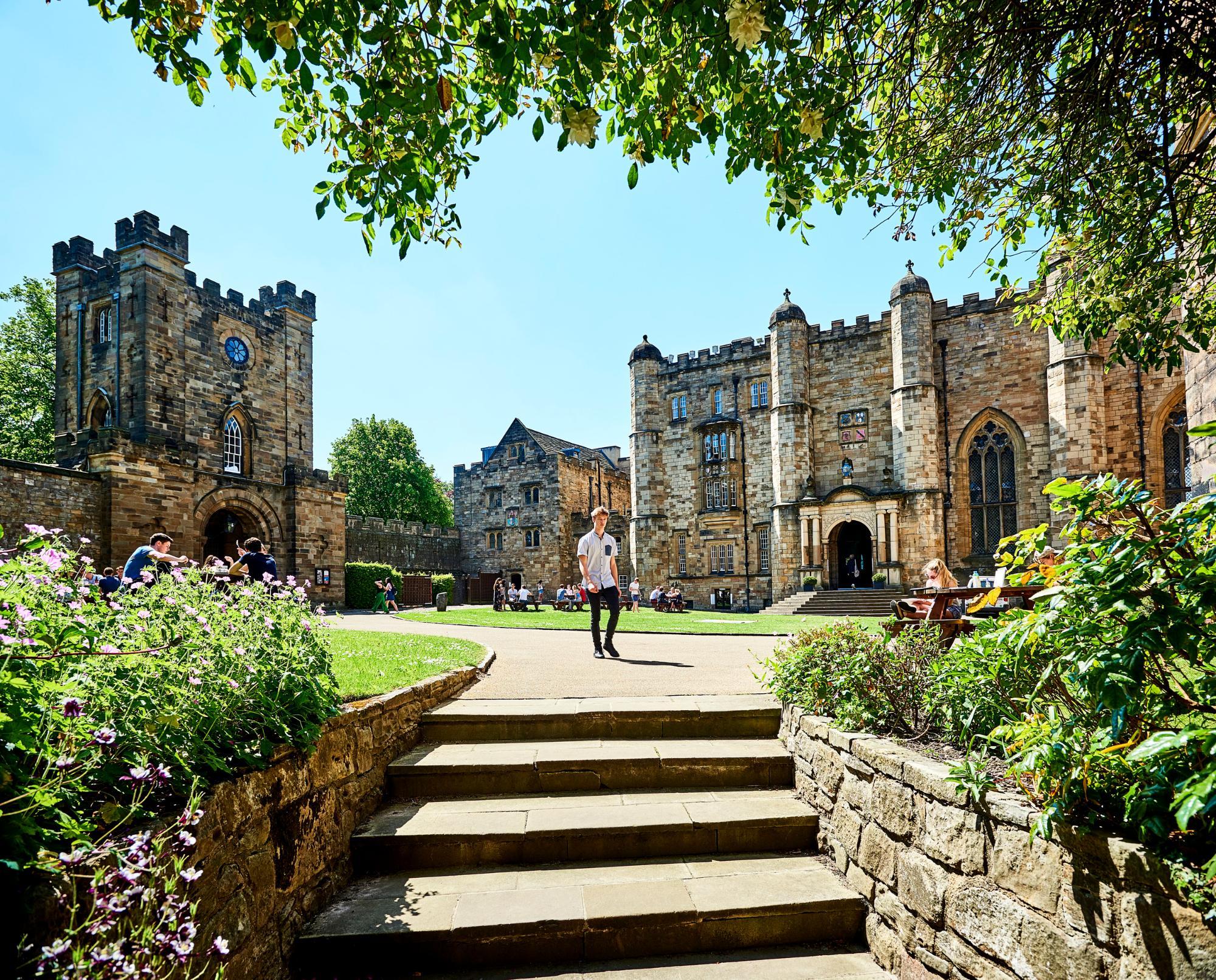 Durham Castle Courtyard