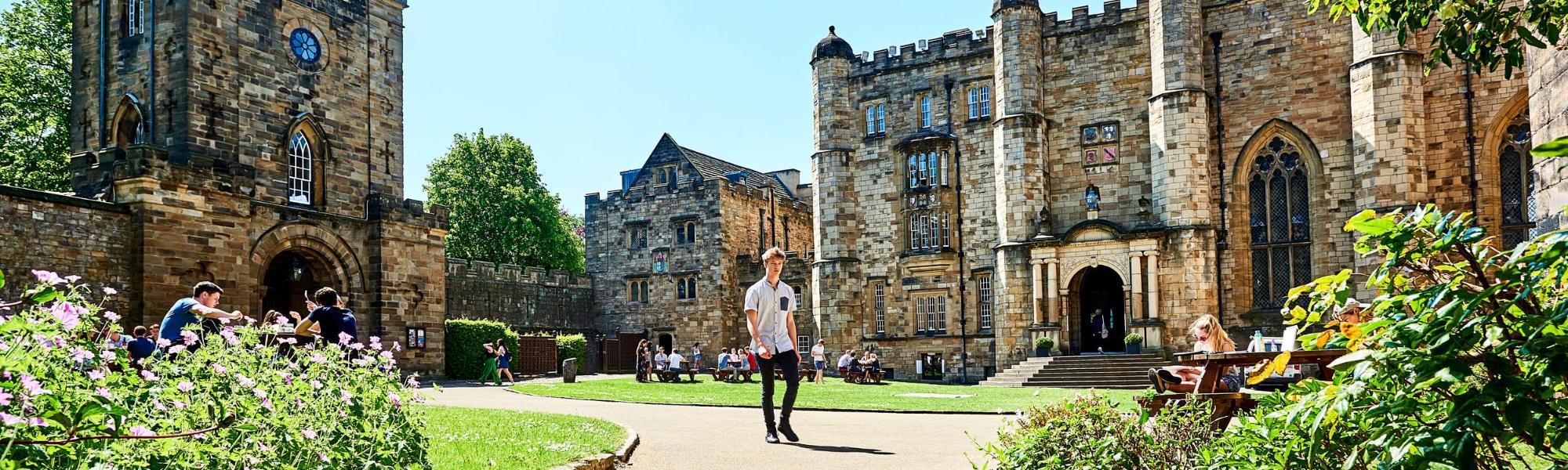 Durham Castle Courtyard
