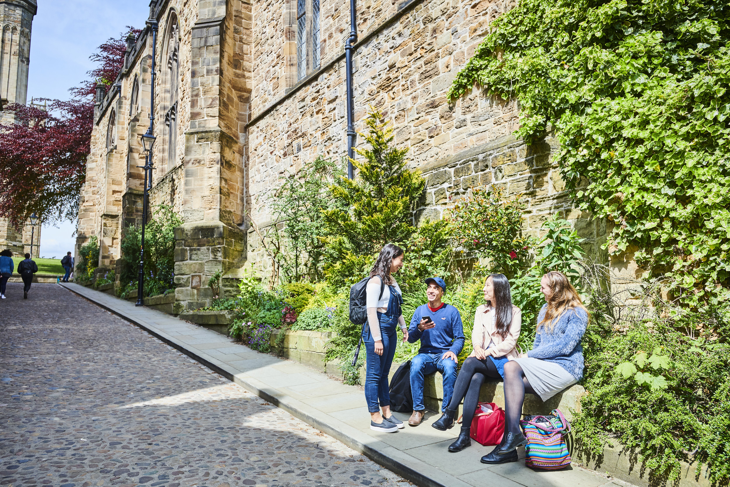 Students on Bow Lane