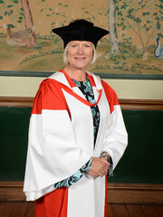Dame Sara Thornton in academic dress