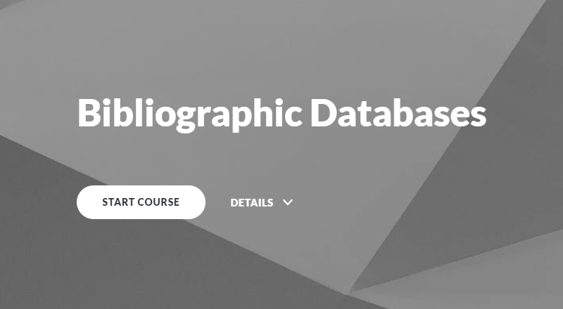 Bibliographic databases