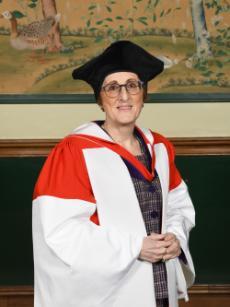 Alison Gowman honorary degree. Credit Durham University-Ede & Ravenscroft Photography