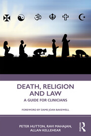 Religion and Law: A Guide For Clinicians publication front cover