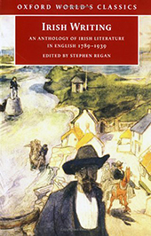 An Anthology of Irish Literature in English Book Cover
