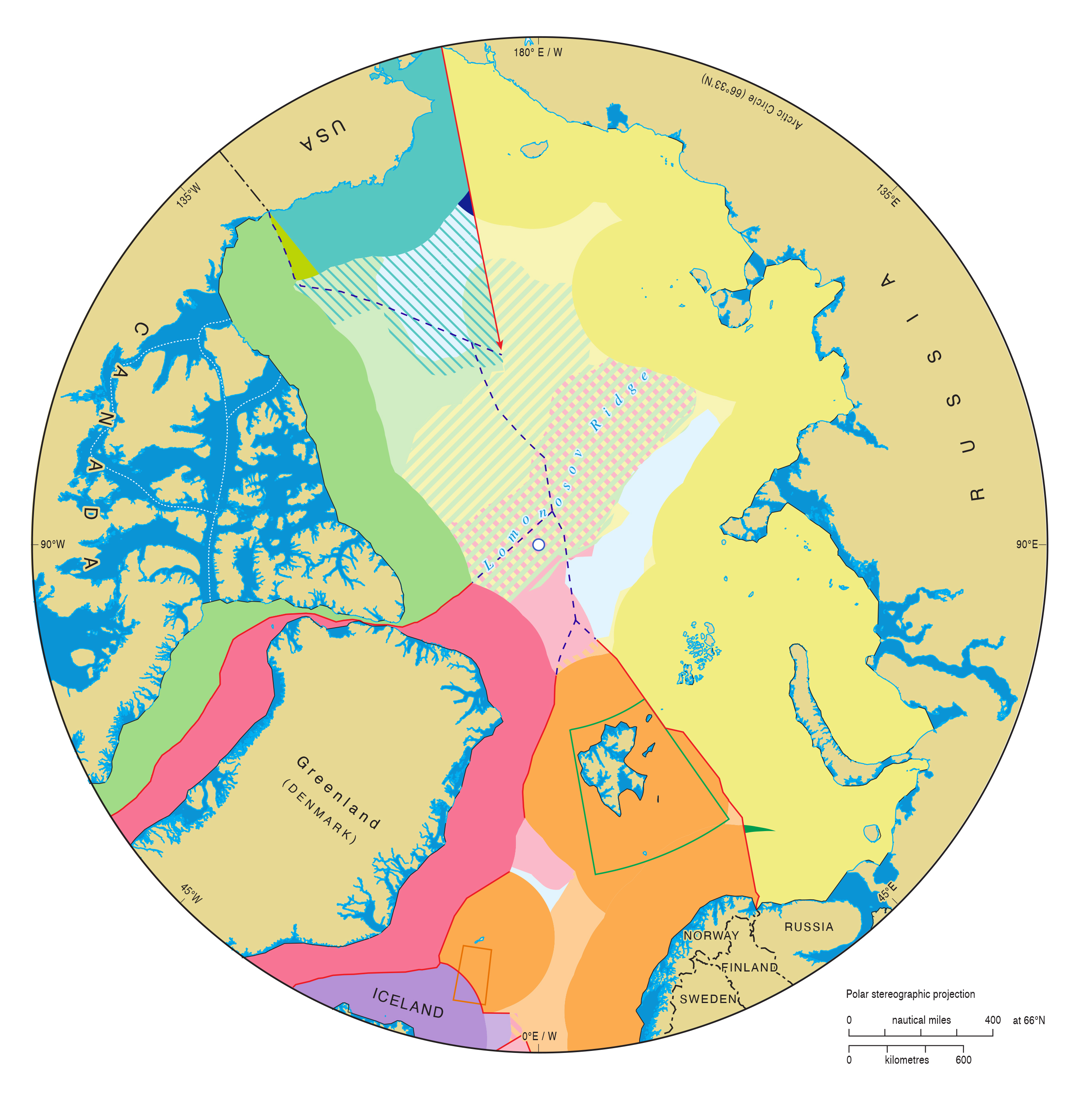 Thumbnail Map 1 IBRU Arctic map 02-03-23 (revised Russia claimed)