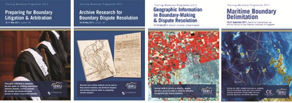 IBRU Past workshop covers 2011 workshops