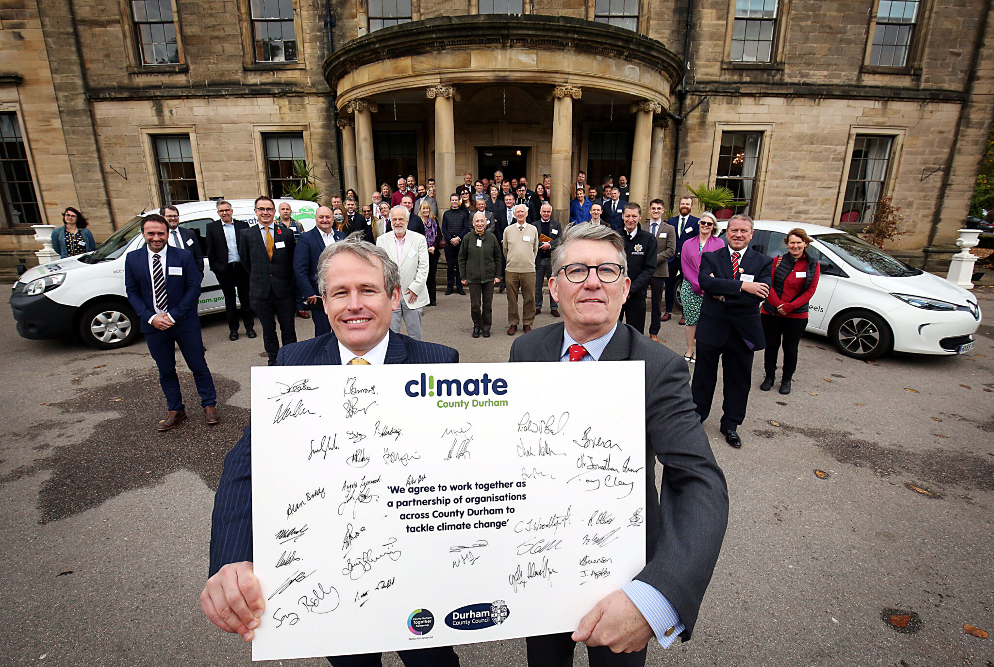 Durham Climate partnership event beamish hall