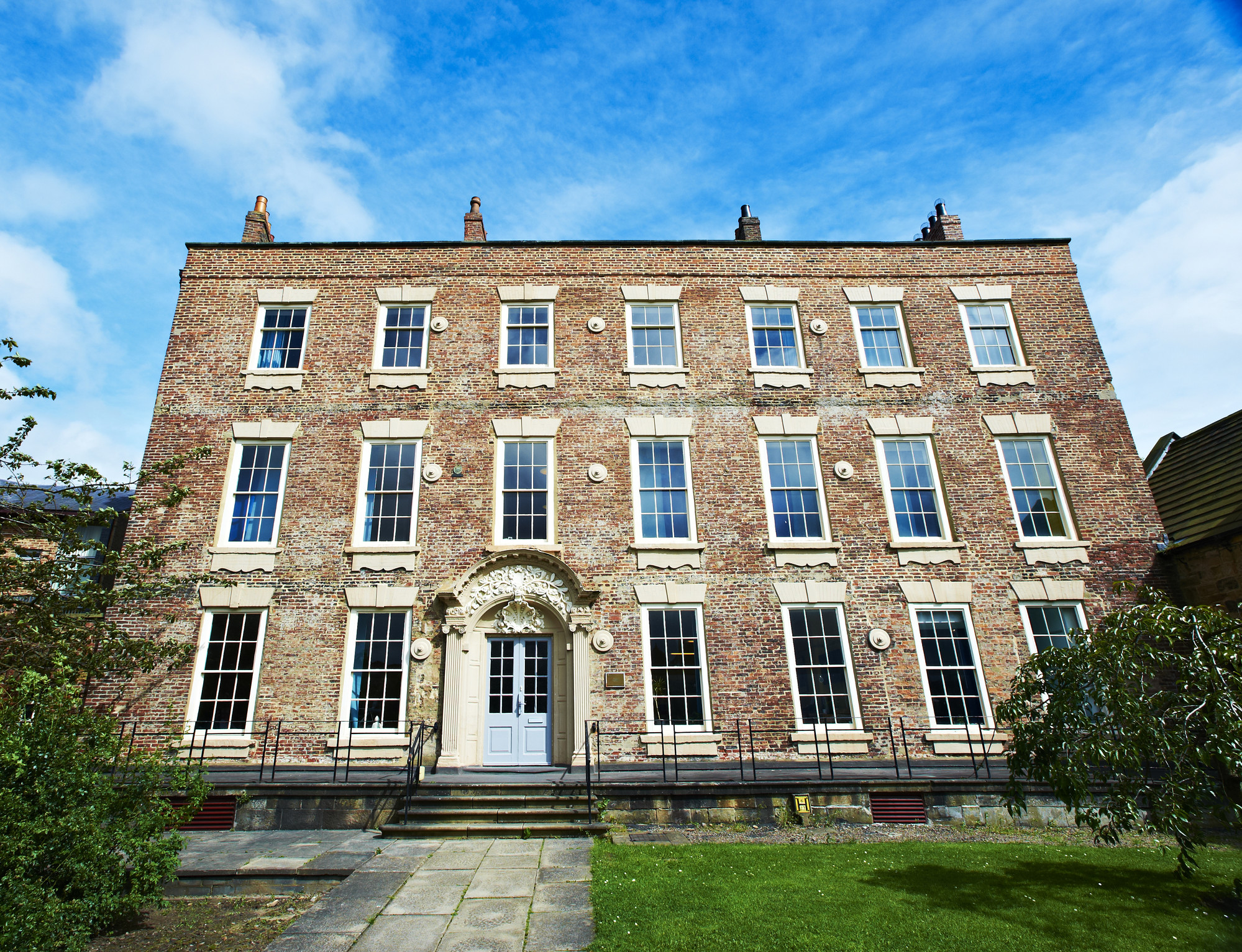 External shot of Institute of Advanced study at Cosin's Hall