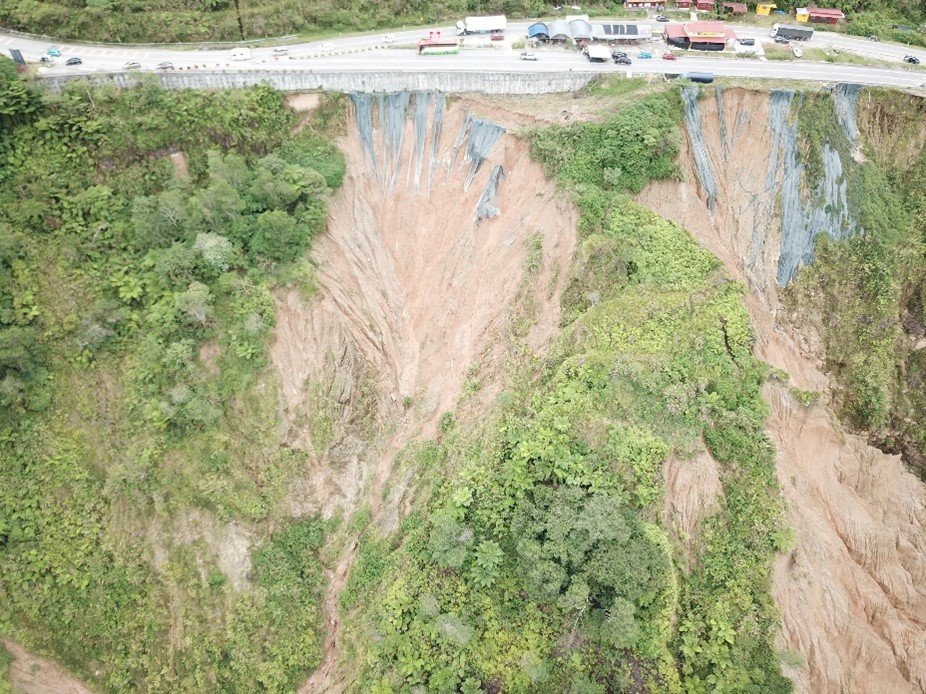Figure 1: Simpang Pulai landslide, Kinta District, Perak, Malaysia, September 2022