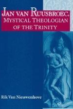 cover of Rik Van Nieuwenhove, Jan van Ruusbroec, Mystical Theologian of the Trinity (University of Notre Dame Press)