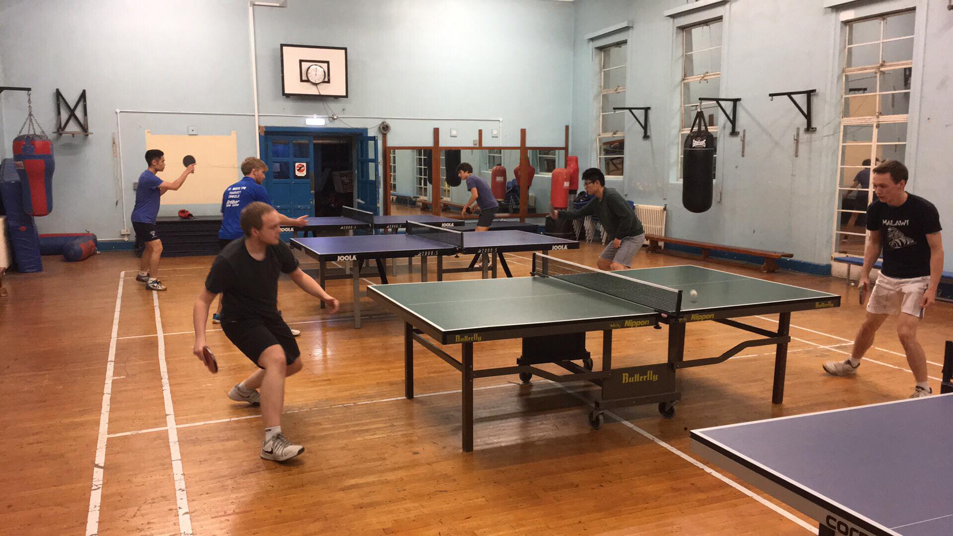 Table Tennis Durham University