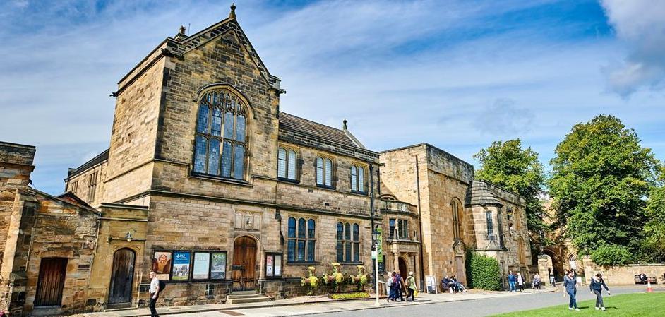 Palace Green Library during the summer