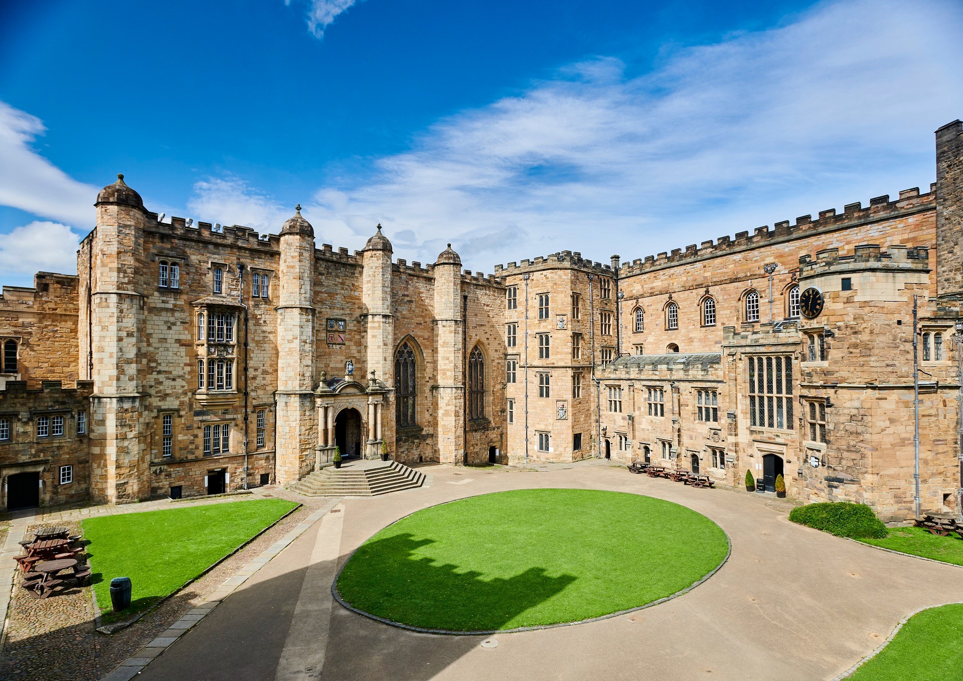 Durham Castle Courtyard