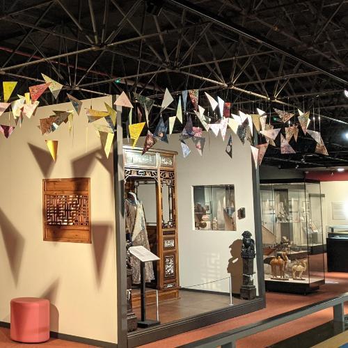 Journey, a collaborative artwork made by the Creative Age group and artist Marián Hernandez Villada.