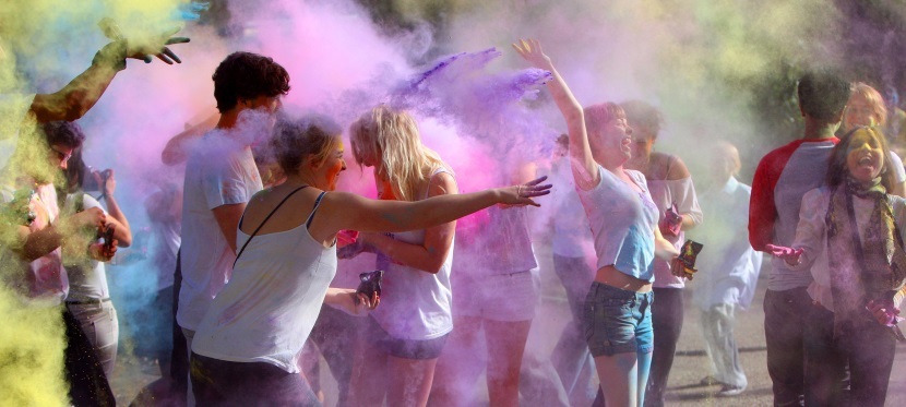 holi festival durham