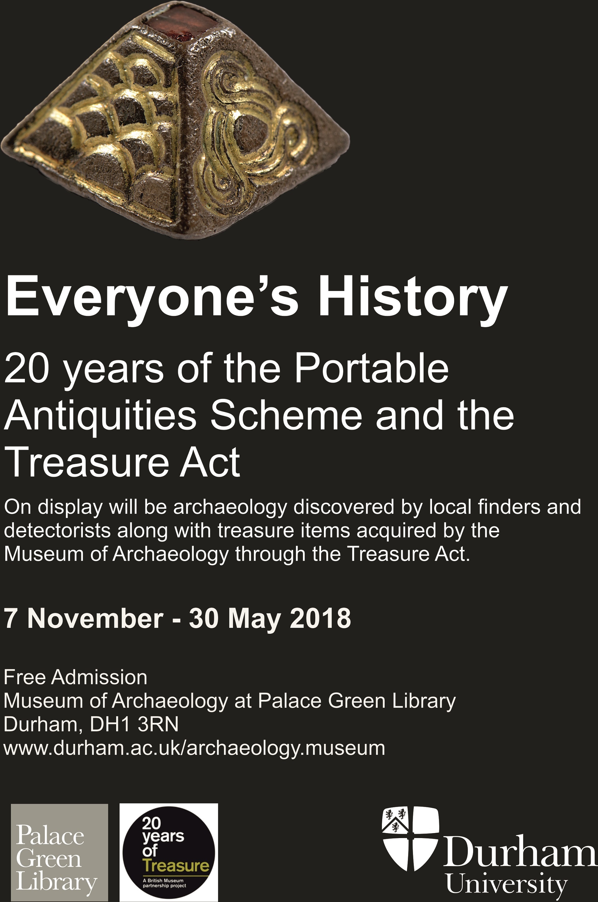 Poster for the Everyone’s History Exhibition