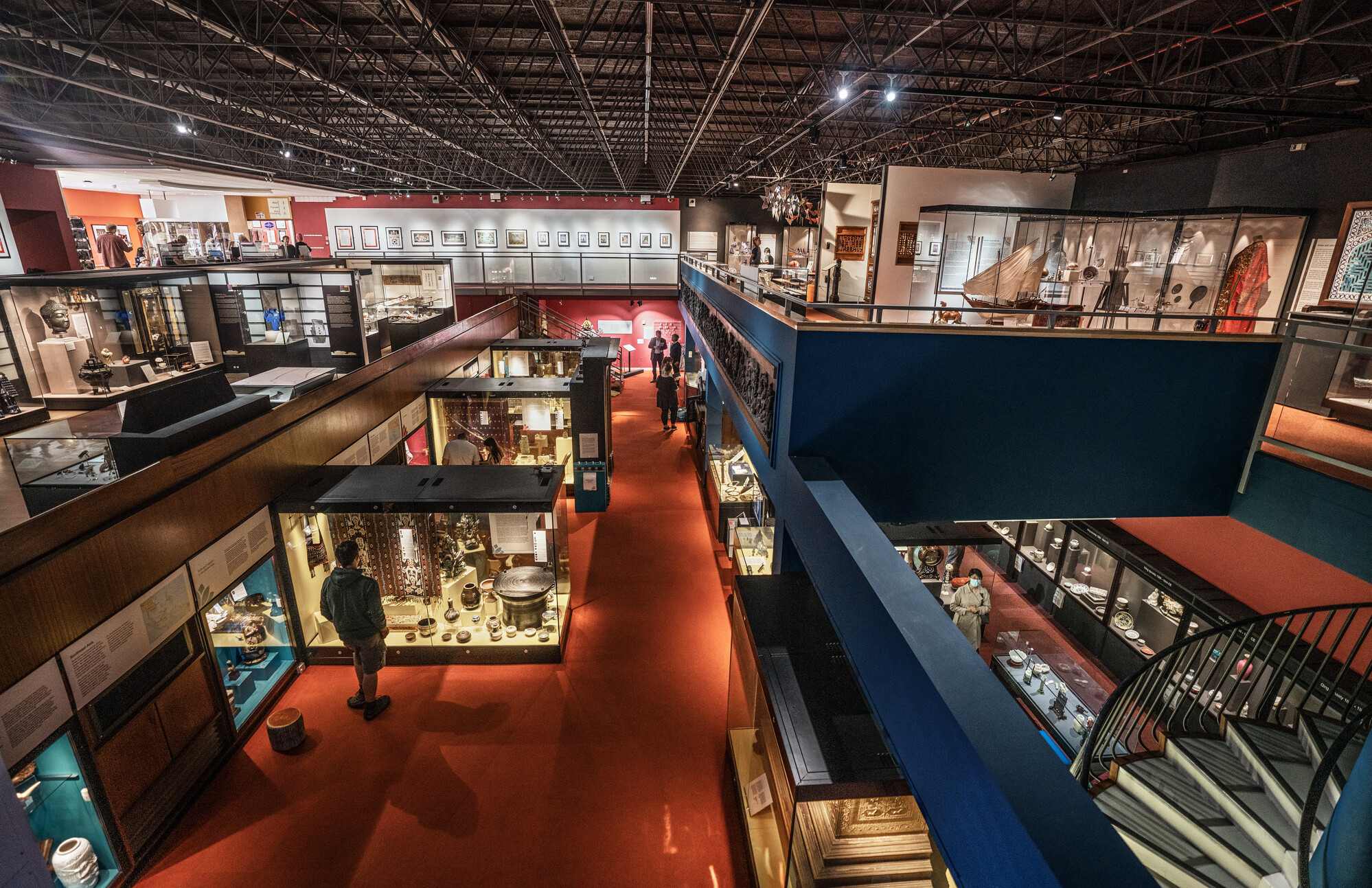 Oriental Museum galleries from above