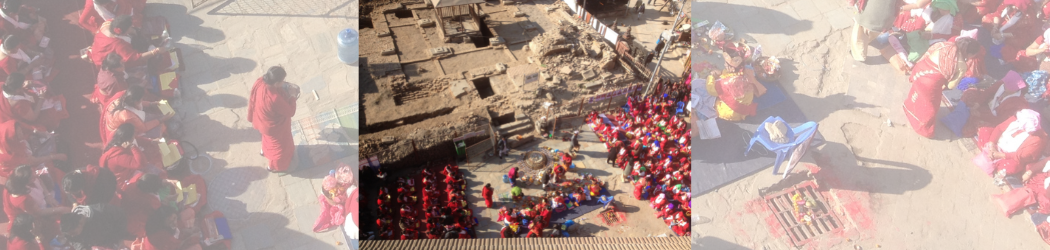 Saptabidhanottar, puja and prayer ceremony held to reanimate the site once post-earthquake work had been completed in December 2016